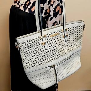 Michael Kors Grey Tote/Satchel